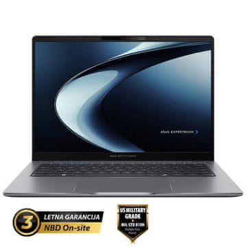 ASUS ExpertBook P3 P3405CVA-WB53D0H prenosni računalnik, 35,5 cm (14), WUXGA Core i5-13420H, 1TB, Misty Grey (90NX08F1-M001W0)