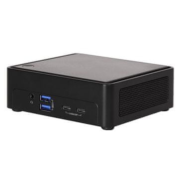 ASRock NUCS BOX-125H barebone mini računalnik, Intel Core Ultra 5 125H, črni (NUCS BOX-125H)