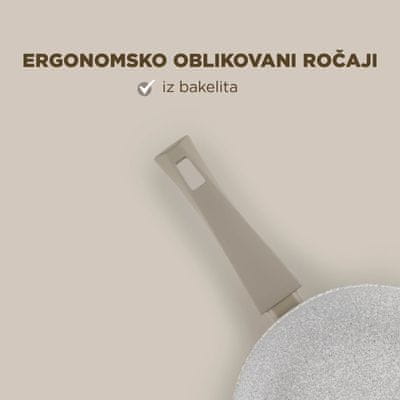 Ergonomski SoftTouch ročaji