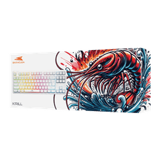 Baracuda TIPKOVNICA BGK-01114 KRILL White