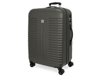 Joummabags ABS Potovalni kovček INDIA Antracita, 70x48x27cm, 70L, 5089222 (srednje velik)