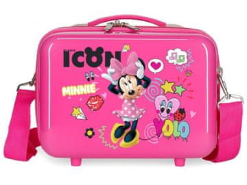 Joummabags Potovalni kozmetični kovček MINNIE MOUSE Icon, 21x29x15cm, 9L, 2563961