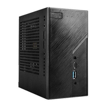 ASRock DeskMini B760 LGA1700 barebone mini PC, 2,5 Gb/s LAN, črni (DESKMINI B760/B/BB/BOX)