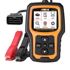 Ancel 2-v-1 diagnostični skener OBD2 in tester baterij AD410 PRO