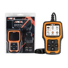 Ancel 2-v-1 diagnostični skener OBD2 in tester baterij AD410 PRO