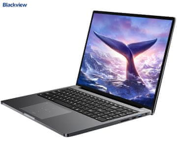 Blackview Blackview GAMIBOOK 8 gaming prenosni računalnik, 16" (40,64cm), 32GB RAM, 1TB SSD, Windows 11 Pro, AMD Ryzen 7, AMD Radeon 680M, IPS FHD+, WiFi 6, Bluetooth 5.2, 57Wh baterija, kamera, zvočniki, siv