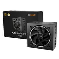 Be quiet! Pure Power 13 M modularni napajalnik, ATX, 550W, 80Plus Gold (BP024EU)