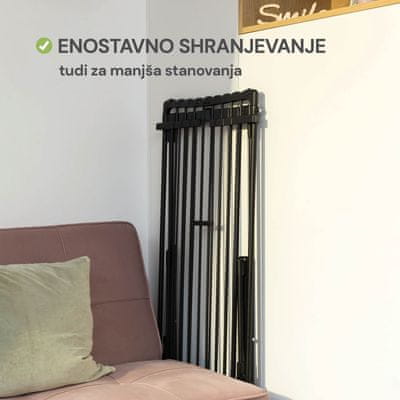 Zloženo stojalo širine 8 cm