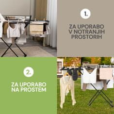 Vitapur DryMax Wing raztegljivo stojalo za sušenje perila (23221)