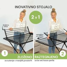 Vitapur DryMax Wing raztegljivo stojalo za sušenje perila (23221)