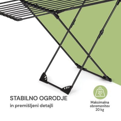 Maksimalna obremenitev 20 kg