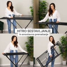Vitapur DryMax Wing raztegljivo stojalo za sušenje perila (23221)
