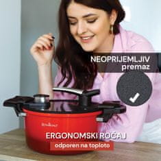 Rosmarino FreshCooker lonec za kuhanje pod tlakom, 6,2 L – 28 cm