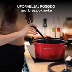 Rosmarino FreshCooker lonec za kuhanje pod tlakom, 6,2 L – 28 cm
