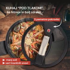 Rosmarino FreshCooker lonec za kuhanje pod tlakom, 6,2 L – 28 cm