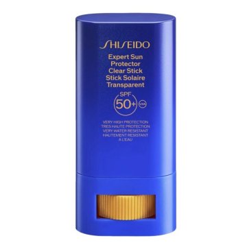 Shiseido Palčka za sončenje SPF 50+ (prozorna palčka za sončenje) 20 g