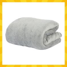 Kruzzel 3v1 plišasti hrček z odejo in vzglavnikom 105x200 cm