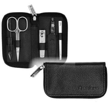 Pfeilring SolingenP Set za manikuro za moške 5 kosov črn