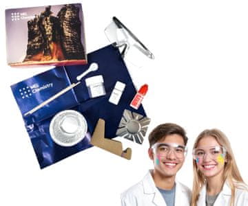 Nikcorp Izobraževalni znanstveni komplet za kemijske poskuse Sladkorna kača za otroke 10+ let, poučni set za učenje kemije.