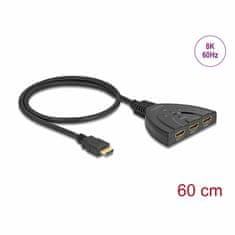 Delock HDMI stikalo enosmerno 3x1 8K 60Hz 18649