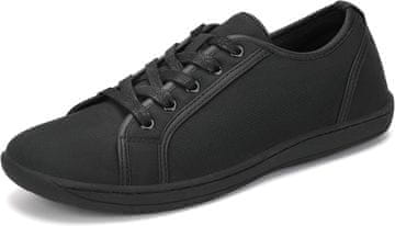 Nikcorp Unisex lahke športne superge za tek in prosti čas črne barve | Udobni tekaški copati z blaženjem velikost 40 EU