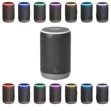 Nikcorp Prenosni brezžični difuzor za eterična olja 10ml | USB avto osvežilec zraka z baterijo in 7-barvno LED lučko