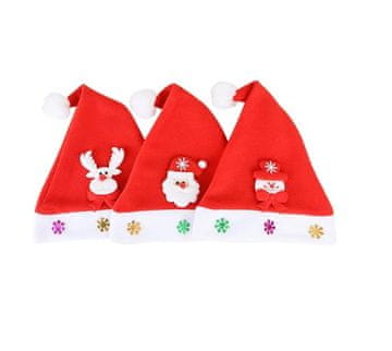 shumee YKKJ komplet treh božičnih klobukov, popoln za božič