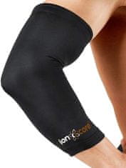 Nikcorp Kompresijski rokav za komolec z bakrom za lajšanje bolečin in regeneracijo, opornica za teniški komolec, črn, velikost M