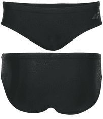 Nikcorp Moške oprijete kopalke za plavanje črne barve, hitro sušeč material in udobno prileganje, velikost M