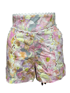 Nikcorp Ženske kratke hlače pisane barvne za poletje | Udobne in lahke poletne hlače za vsak dan | Velikost 34