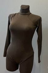 Nikcorp Ženski bodi z dolgimi rokavi, črn, velikost S | Udoben in eleganten bodi iz bombaža za vsakodnevno nošenje