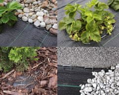 Nikcorp Pocinkana talna sidra 30 cm 4 mm, 20 kosov | Klini za pritrditev folije, ponjave, cevi in agrotekstilije na vrtu