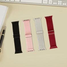 Nikcorp Komplet 4 nastavljivih najlonskih paščkov za Apple Watch SE Ultra 38/40/41/42 mm, za zapestje 115-240 mm, večbarvni
