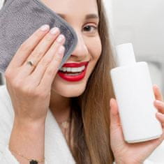 shumee Komplet 9 krp za odstranjevanje ličil iz mikrovlaken 15 x 15 cm, sivih