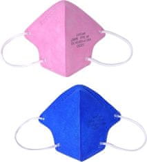 Nikcorp Zaščitne maske FFP2 majhne velikosti 20 kosov | 5-slojne zračne maske s CE certifikatom za otroke in odrasle