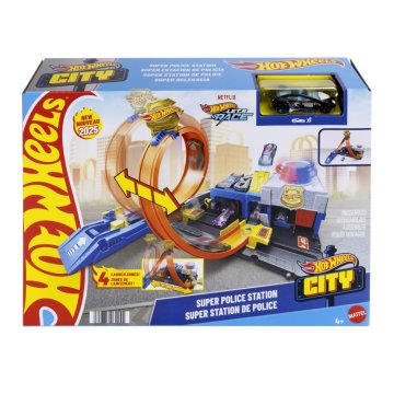 Hot Wheels mestna super policijska postaja