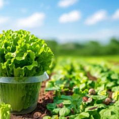 Nikcorp Zaščitni ovratnik proti polžem 20 kosov, premer 24 cm | Učinkovita ekološka pregrada za zaščito rastlin in zelenjave