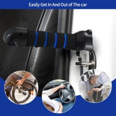 Nikcorp Večnamenski avtomobilski ročaj 3v1 za pomoč pri vstopanju, razbijač stekel in rezalnik pasov za starejše in invalide