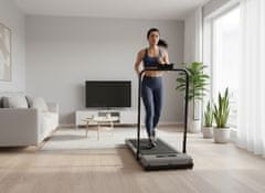 Nikcorp Zložljiva električna tekalna steza za hojo in tek 1-12 km/h z daljincem do 120 kg, kompaktna za shranjevanje pod posteljo