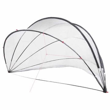 Vidaxl Paviljon za bazen Transparentno 546 x 516 x 250 cm PVC
