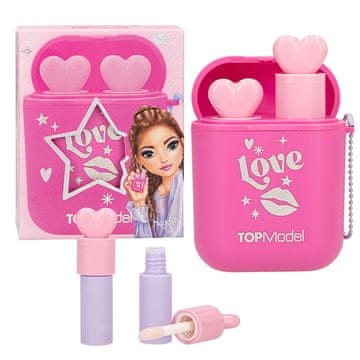 Top Model Sada lesků na rty v pouzdře Beauty&Me, Růžové, Hayden