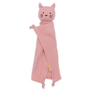 NEW BABY Cat roza muslin spalnik