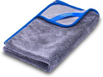shumee Čistilna krpa iz mikrovlaken za avto in motor 50x60 cm, siva