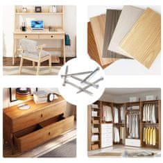 Nikcorp Komplet vijakov za les 250 kosov 4.2x55 mm, nerjaveče jeklo, Torx T20, za zunanjo uporabo, terase in vrtne konstrukcije