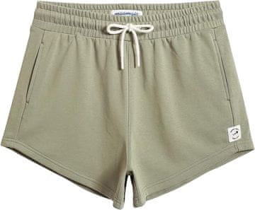 Nikcorp Ženske kratke športne hlače za tek in fitnes | Udobna bombažna trenirka za prosti čas | Zelena M