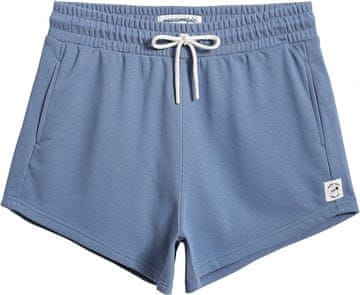 Nikcorp Ženske kratke športne hlače za tek in fitnes | Udobna bombažna trenirka za vadbo in prosti čas | Modra M