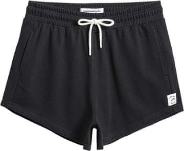 Nikcorp Ženske kratke športne hlače za tek in fitnes XL črne | Udobne bombažne kratke hlače za prosti čas in vadbo