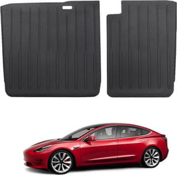 Nikcorp Zaščitna prevleka za zadnje sedeže Tesla Model 3 2017-2023, TPE material, enostavno čiščenje, popolno prileganje