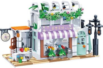 shumee Komplet gradnikov Nimpark Flower Street za otroke, stare 6 let in več