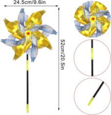 shumee Shengruili Strašilo na veter 10 kosov 52 cm